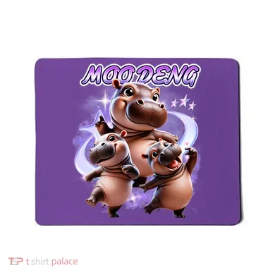 Moo Deng Mousepad