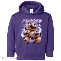 Moo Deng Toddler Hoodie thumb 0