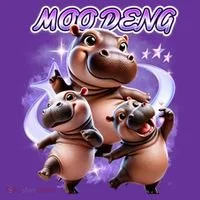 Moo Deng Kids Sweatshirt thumb 2