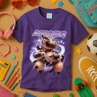 Moo Deng Kids T-Shirt thumb 3