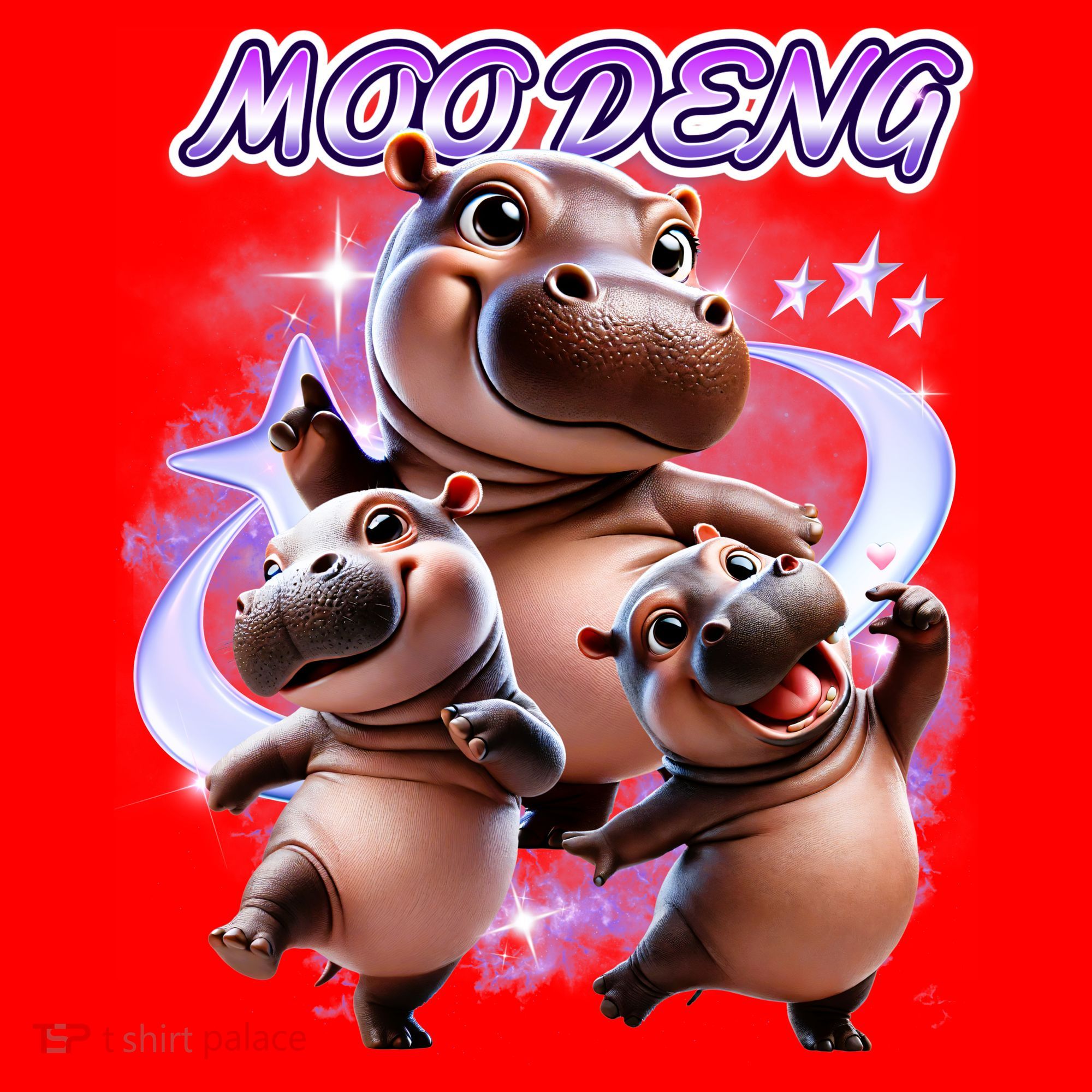 Moo Deng Santa Hat
