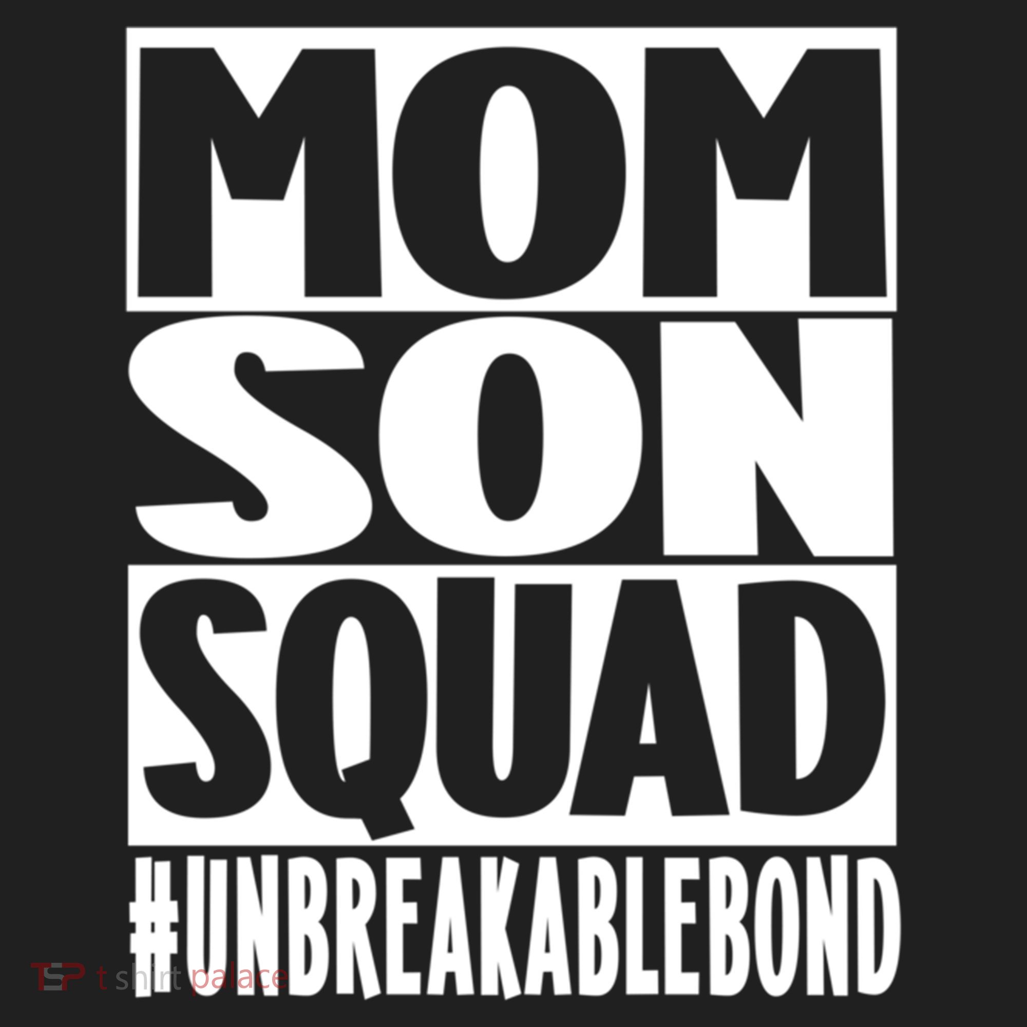 Mothers Day Mom Son Squad Unbreakable Bond Gift Women's Sweatshirt