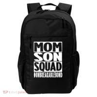 Mothers Day Mom Son Squad Unbreakable Bond Gift Backpack thumb 0
