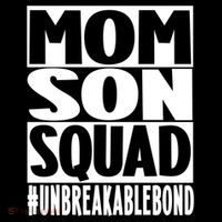 Mothers Day Mom Son Squad Unbreakable Bond Gift Women's Hoodie thumb 2