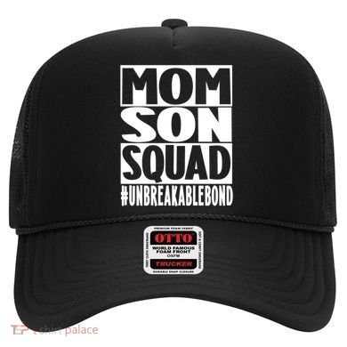 Mothers Day Mom Son Squad Unbreakable Bond Gift Hat