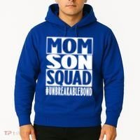 Mothers Day Mom Son Squad Unbreakable Bond Gift Hoodie thumb 2