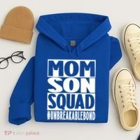 Mothers Day Mom Son Squad Unbreakable Bond Gift Hoodie thumb 4