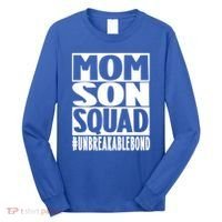 Mothers Day Mom Son Squad Unbreakable Bond Gift Long Sleeve Shirt thumb 0