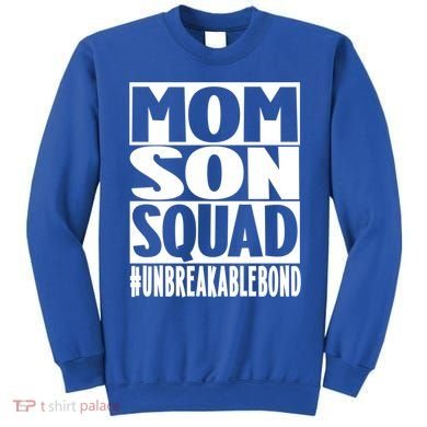 Mothers Day Mom Son Squad Unbreakable Bond Gift Sweatshirt