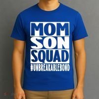 Mothers Day Mom Son Squad Unbreakable Bond Gift T-Shirt thumb 3