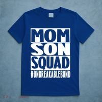 Mothers Day Mom Son Squad Unbreakable Bond Gift T-Shirt thumb 5