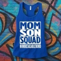 Mothers Day Mom Son Squad Unbreakable Bond Gift Women's Tank Top thumb 3