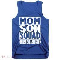 Mothers Day Mom Son Squad Unbreakable Bond Gift Tank Top thumb 0