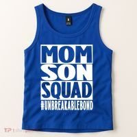 Mothers Day Mom Son Squad Unbreakable Bond Gift Tank Top thumb 2
