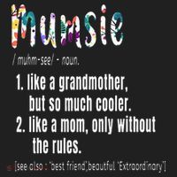 Mumsie Definition Mother's Day & Birthday Gift Grandmother Beanie thumb 2