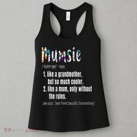 Mumsie Definition Mother's Day & Birthday Gift Grandmother Women's Tank Top thumb 3