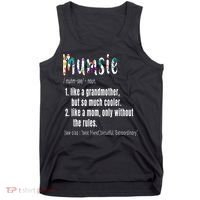 Mumsie Definition Mother's Day & Birthday Gift Grandmother Tank Top thumb 0