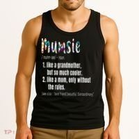 Mumsie Definition Mother's Day & Birthday Gift Grandmother Tank Top thumb 3