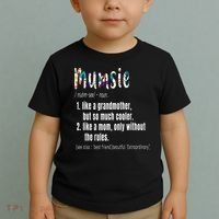 Mumsie Definition Mother's Day & Birthday Gift Grandmother Toddler T-Shirt thumb 2
