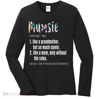 Mumsie Definition Mother's Day & Birthday Gift Grandmother Women's Long Sleeve Shirt thumb 0