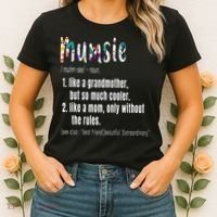 Mumsie Definition Mother's Day & Birthday Gift Grandmother Women's T-Shirt thumb 2