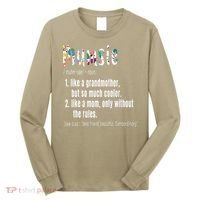 Mumsie Definition Mother's Day & Birthday Gift Grandmother Long Sleeve Shirt thumb 0