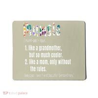 Mumsie Definition Mother's Day & Birthday Gift Grandmother Mousepad thumb 0