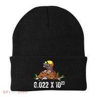Mole Day Meaningful Gift Avogadros Number Funny Chemistry Mole Meaningful Gift Beanie thumb 0