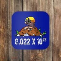 Mole Day Meaningful Gift Avogadros Number Funny Chemistry Mole Meaningful Gift Coaster thumb 0