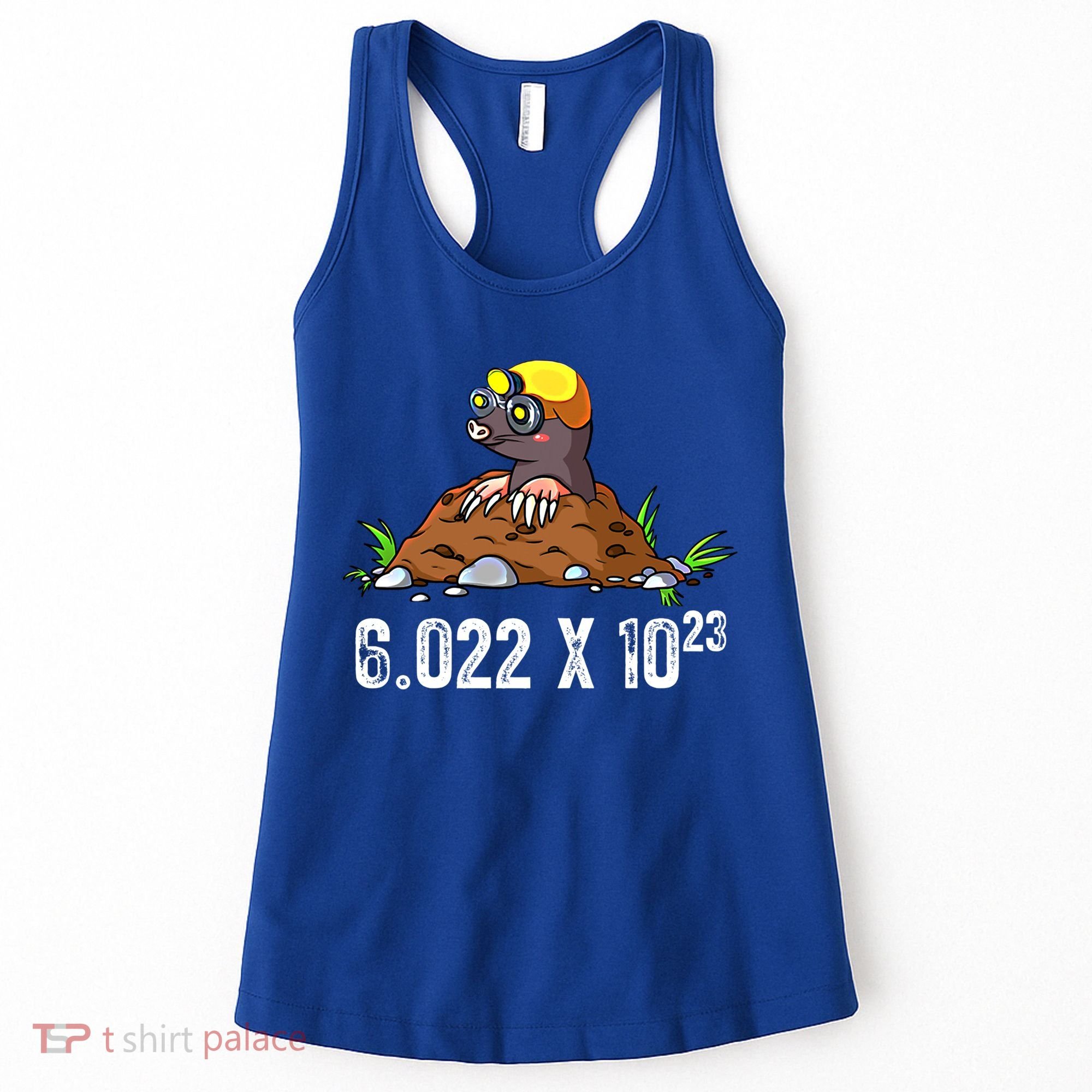 Mole Day Meaningful Gift Avogadros Number Funny Chemistry Mole Meaningful Gift Women's Tank Top