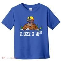 Mole Day Meaningful Gift Avogadros Number Funny Chemistry Mole Meaningful Gift Toddler T-Shirt thumb 0