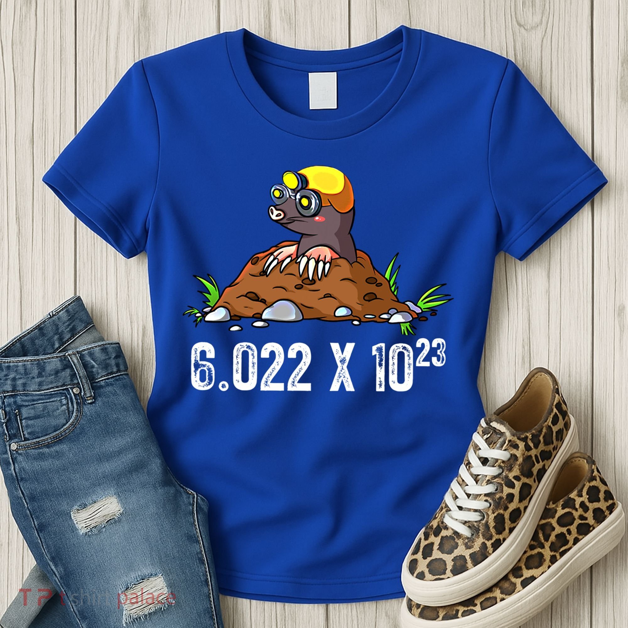 Mole Day Meaningful Gift Avogadros Number Funny Chemistry Mole Meaningful Gift Women's T-Shirt