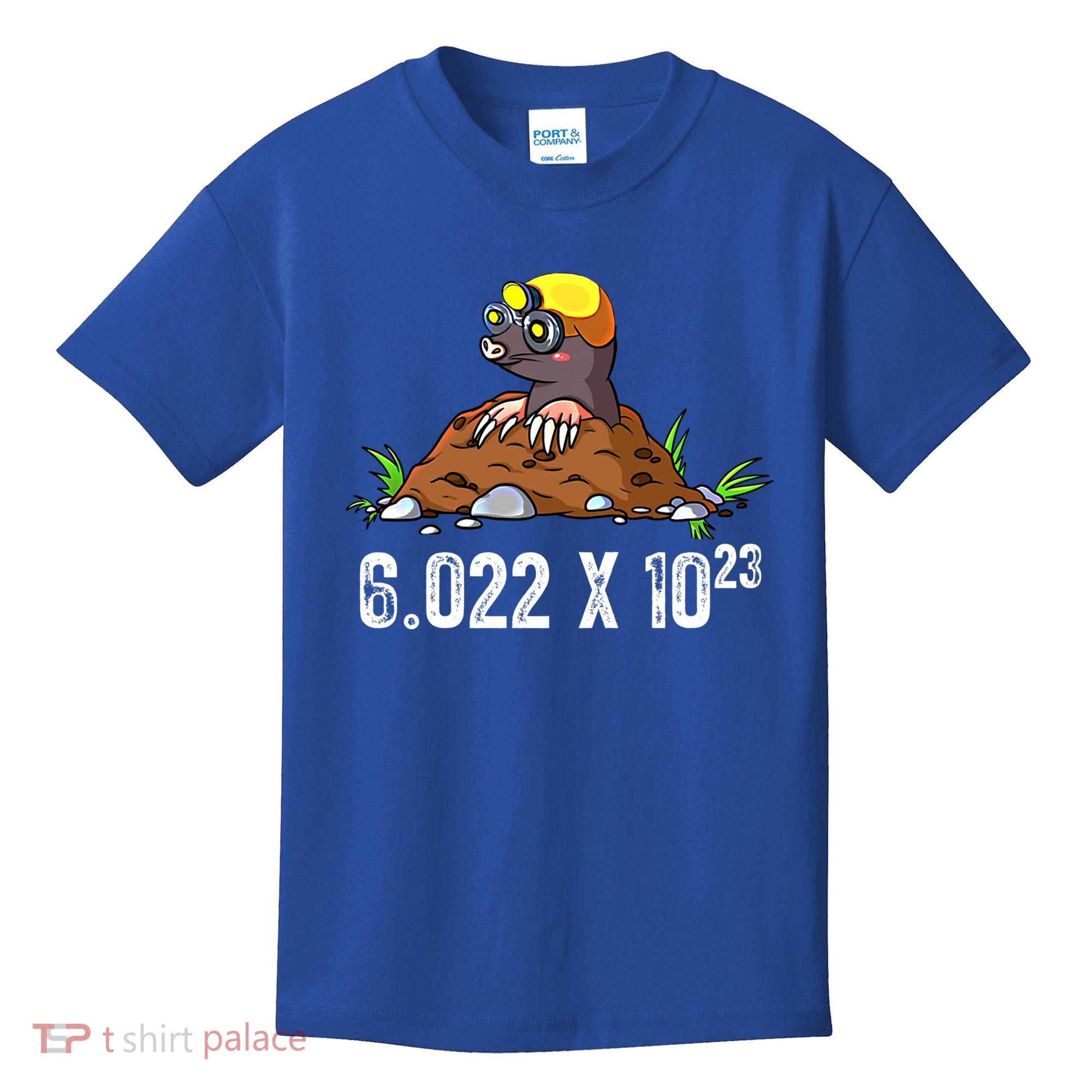 Mole Day Meaningful Gift Avogadros Number Funny Chemistry Mole Meaningful Gift Kids T-Shirt