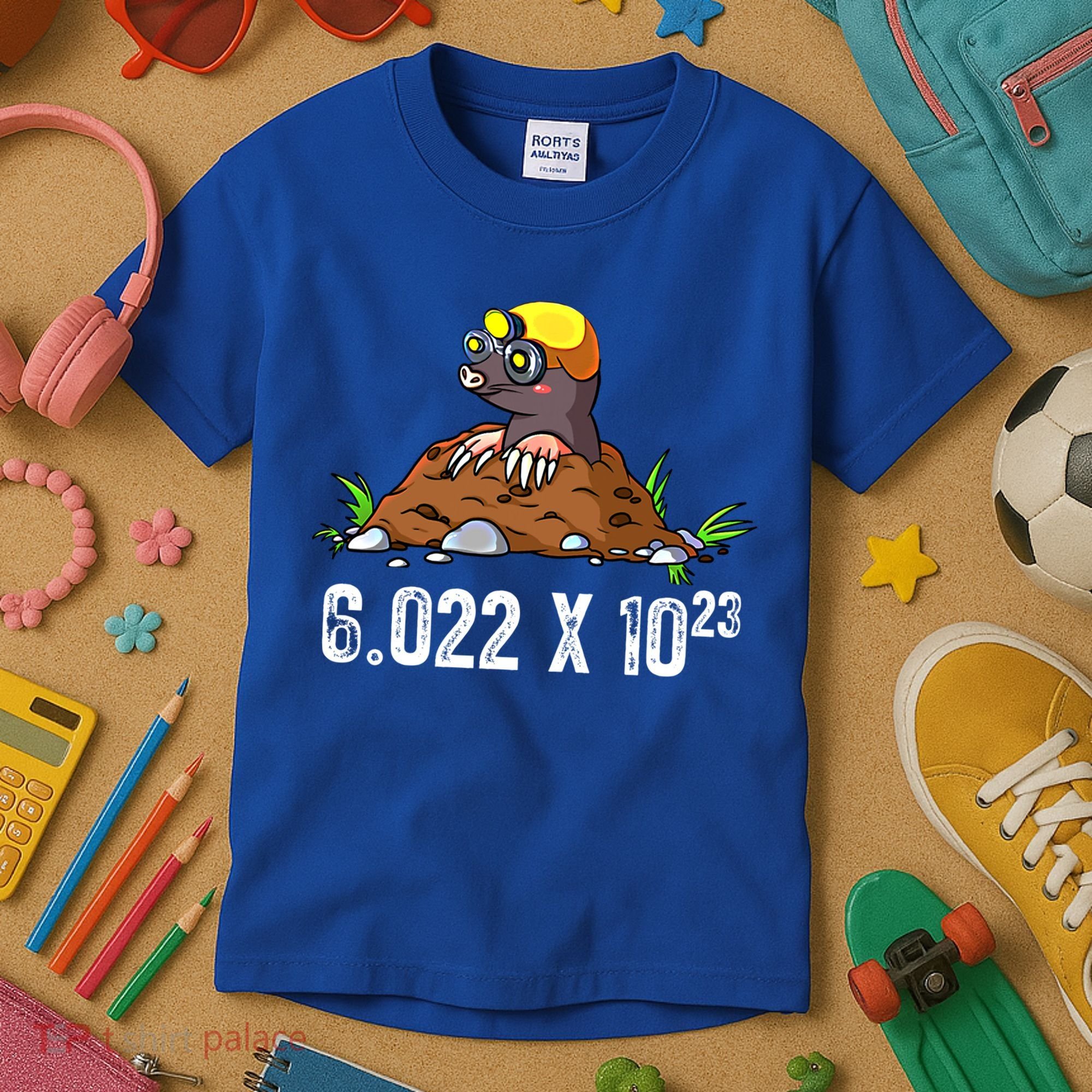 Mole Day Meaningful Gift Avogadros Number Funny Chemistry Mole Meaningful Gift Kids T-Shirt