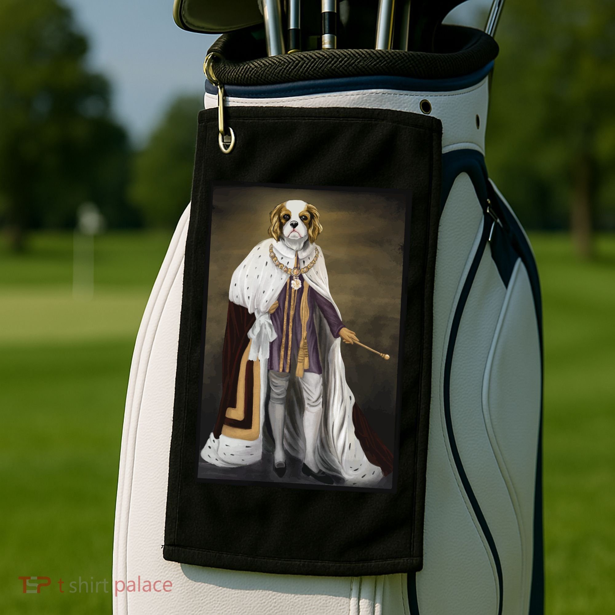Monarch Dog Golf Towel