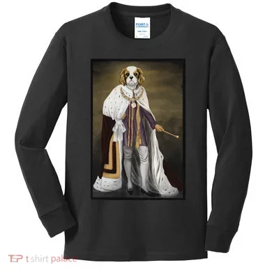 Monarch Dog Kids Long Sleeve Shirt