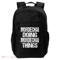 Mordechai Doing Mordechai Things Purim Backpack thumb 0