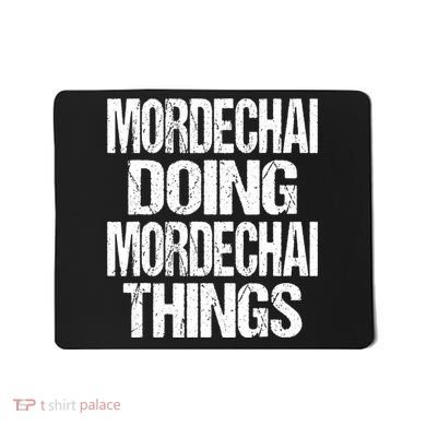 Mordechai Doing Mordechai Things Purim Mousepad