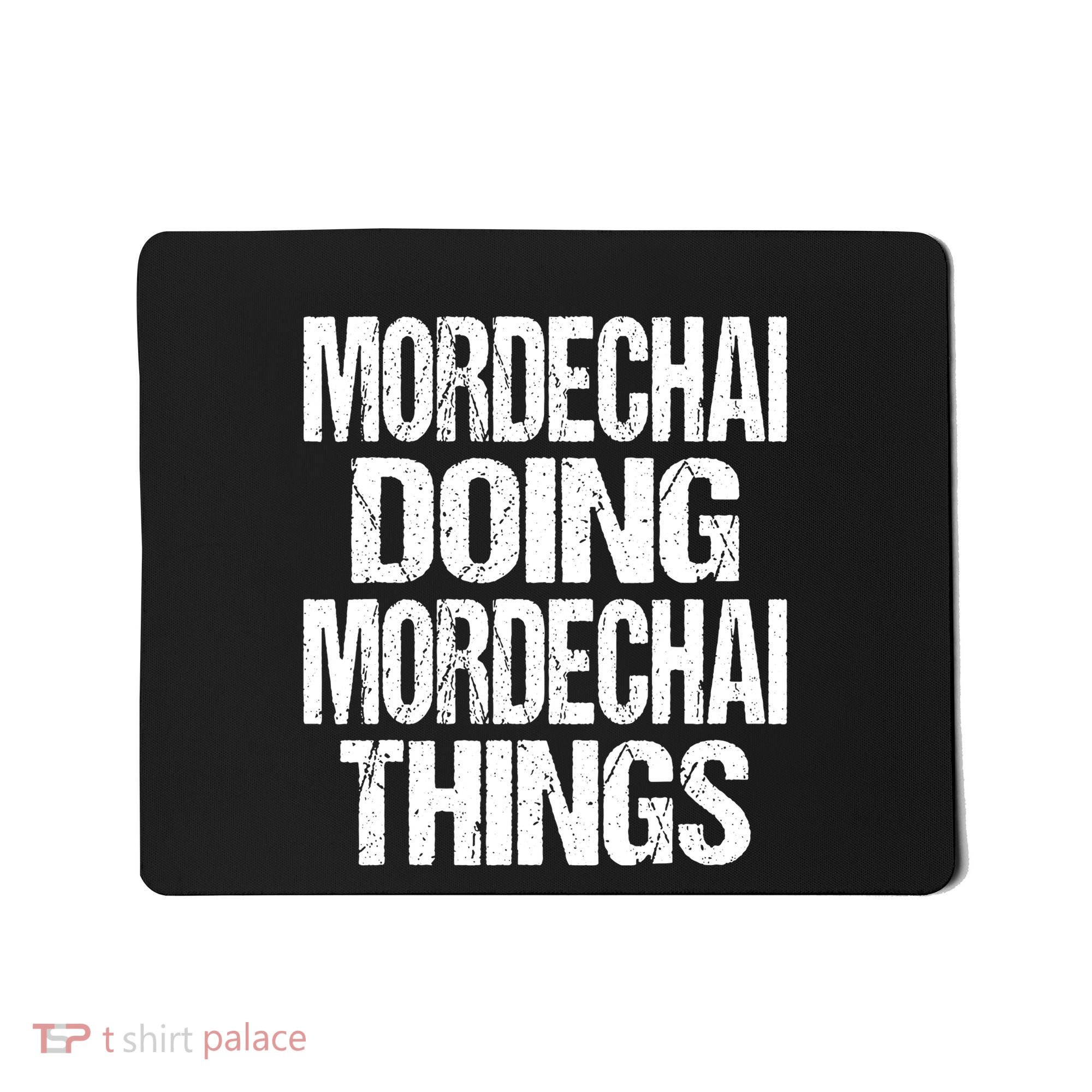 Mordechai Doing Mordechai Things Purim Mousepad