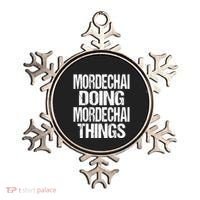 Mordechai Doing Mordechai Things Purim Ornament thumb 0