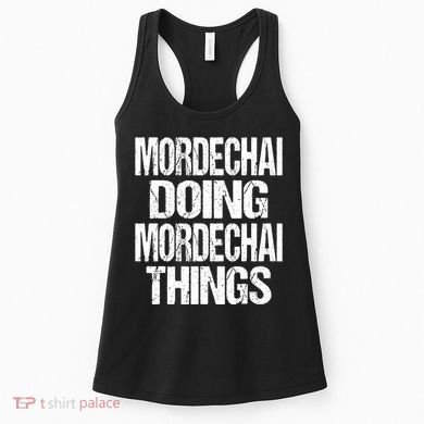 Mordechai Doing Mordechai Things Purim Women's Tank Top