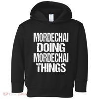 Mordechai Doing Mordechai Things Purim Toddler Hoodie thumb 0