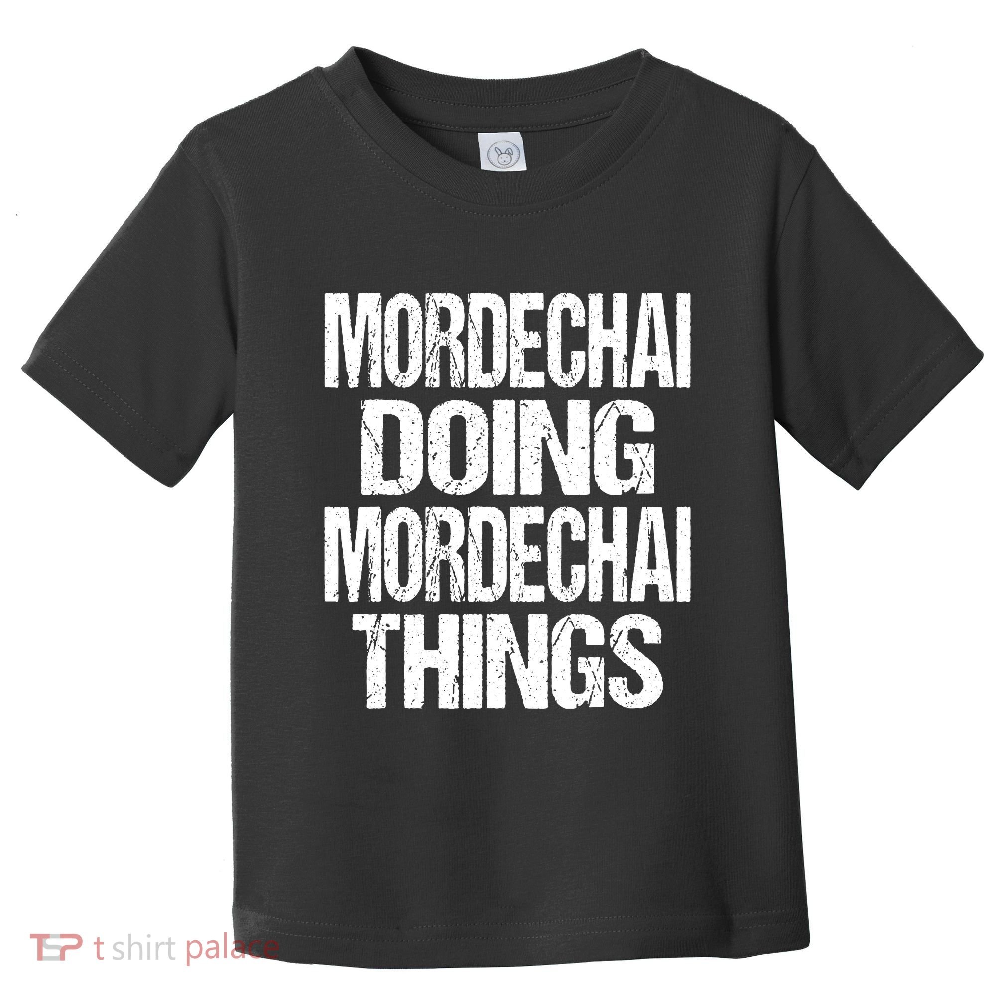 Mordechai Doing Mordechai Things Purim Toddler T-Shirt