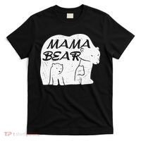 Mother's Day Mama Bear Plus Size Shirts For Mom Son Daughter Family Men Women T-Shirt thumb 0
