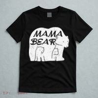 Mother's Day Mama Bear Plus Size Shirts For Mom Son Daughter Family Men Women T-Shirt thumb 5