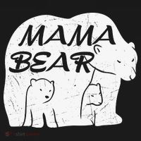 Mother's Day Mama Bear Plus Size Shirts For Mom Son Daughter Family Men Women Mousepad thumb 1