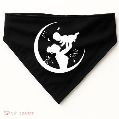 Mother's Day Moon Cute Gift USA-Made Doggie Bandana
