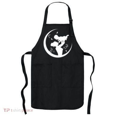 Mother's Day Moon Cute Gift Apron