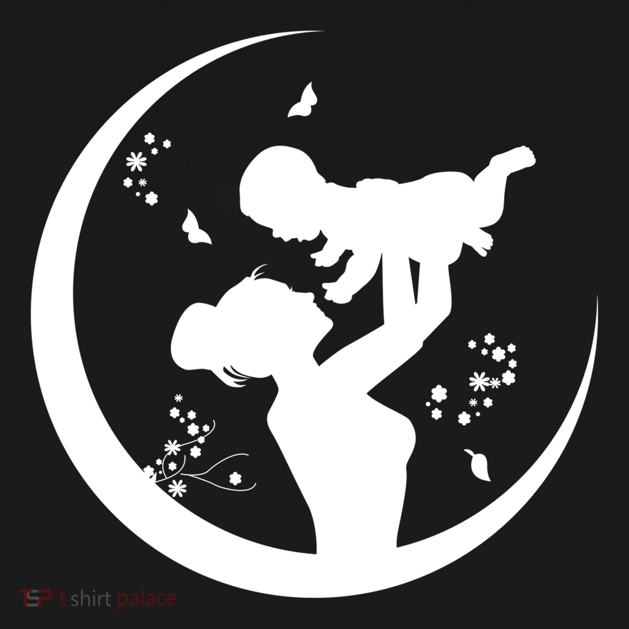 Mother's Day Moon Cute Gift Polo