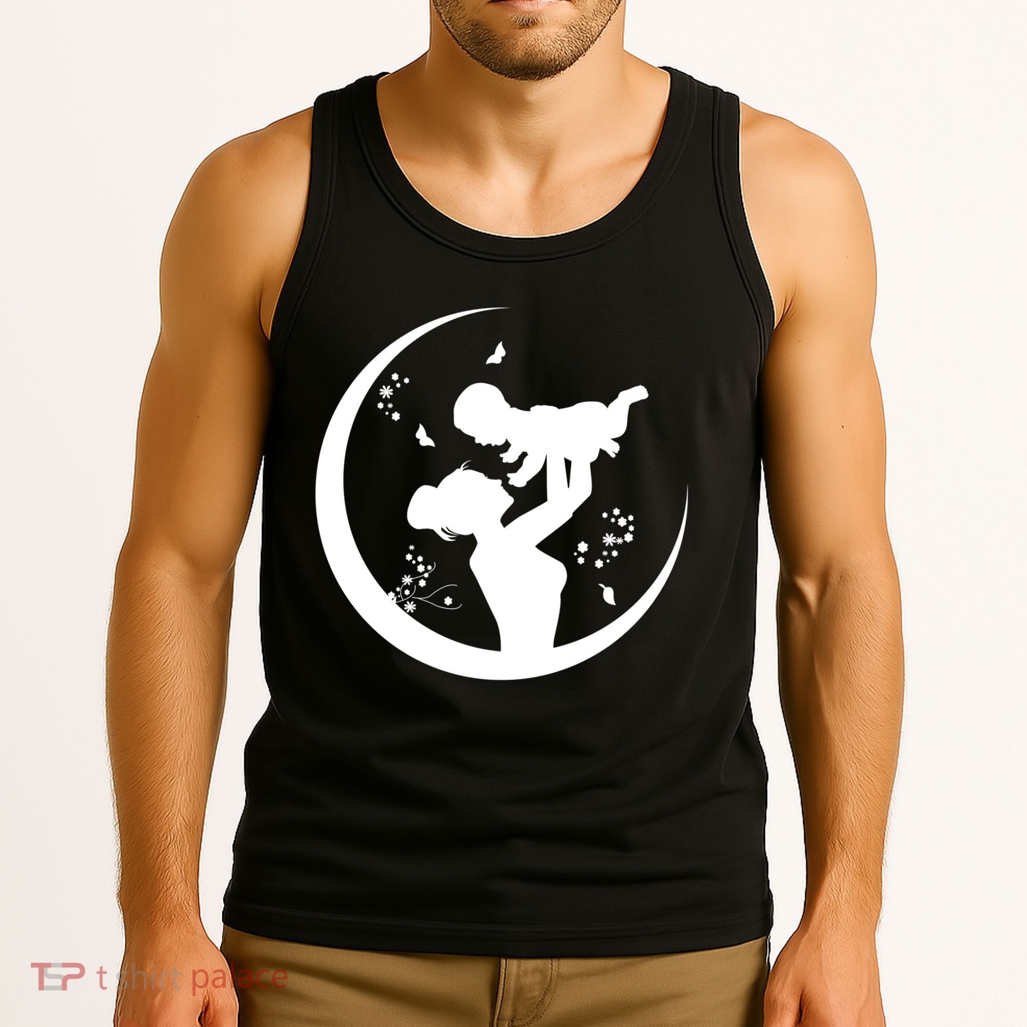 Mother's Day Moon Cute Gift Tank Top